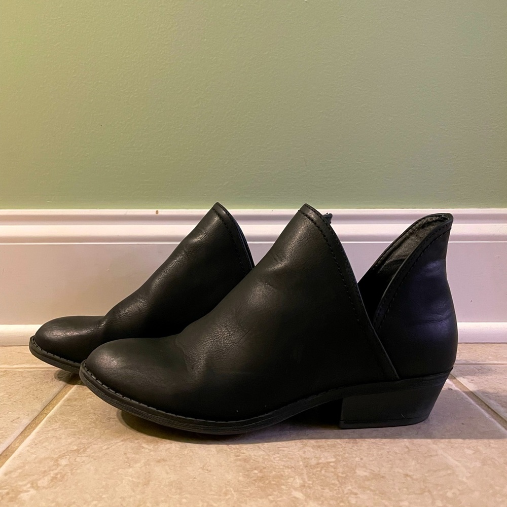 Black booties